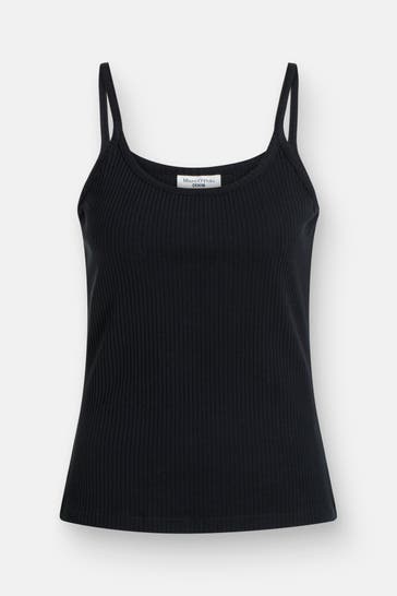 MARC O'POLO DENIM Top schwarz