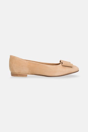 DONNA CAROLINA Ballerinas 'Hoof Cairo' beige