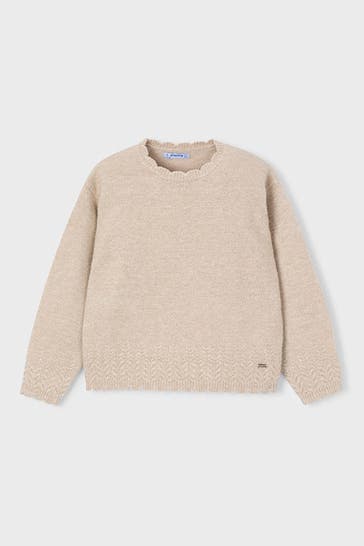 MAYORAL Strickpullover beige