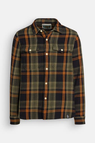 SUPERDRY Overshirt gemustert