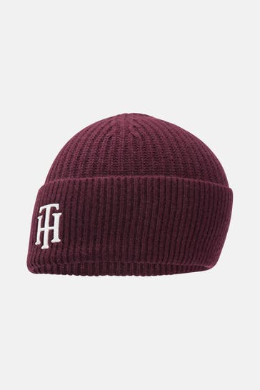 TOMMY HILFIGER Mütze weinrot