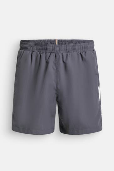 BOSS Badeshorts 'Dolphin' dunkelgrau