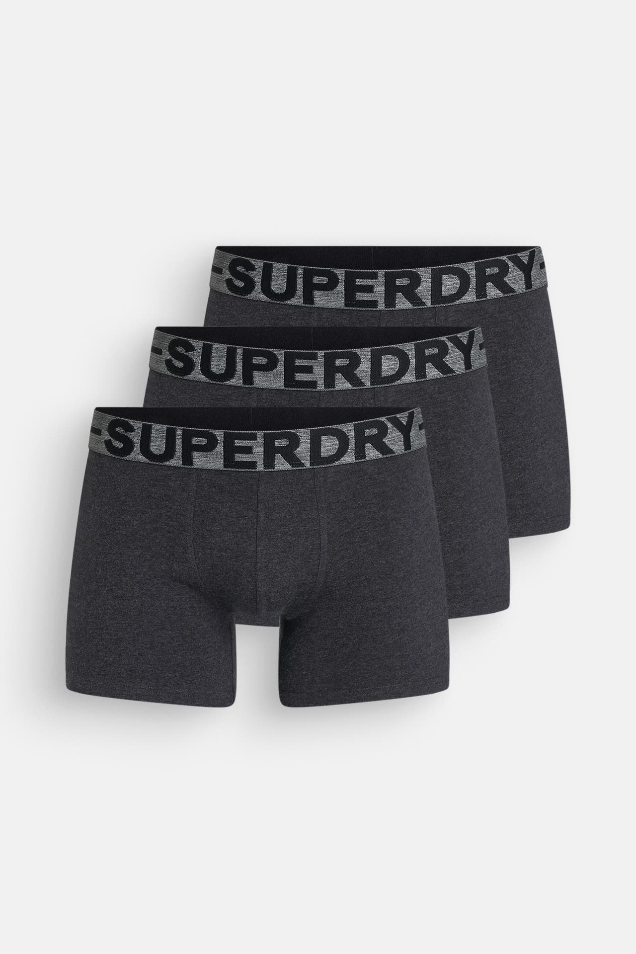 SUPERDRY 3er-Pack Boxer Trunks dunkelgrau, Bild 1