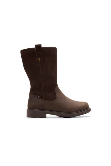 CLARKS Stiefel dunkelbraun