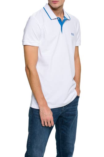 BOSS Polo-Shirt 'Firenze' weiß