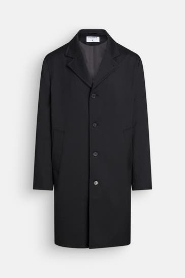 FILIPPA K Wollmix-Mantel schwarz