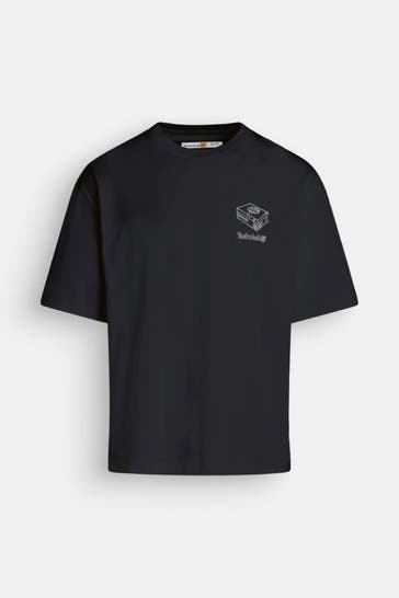 TIMBERLAND T-Shirt 'Big T' schwarz