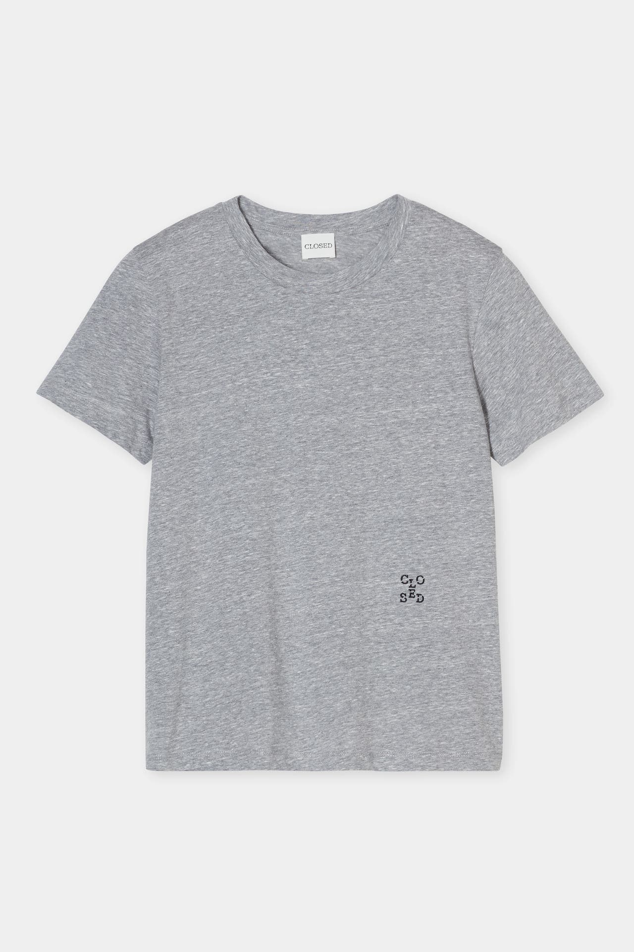 CLOSED T-Shirt grau meliert, Bild 1