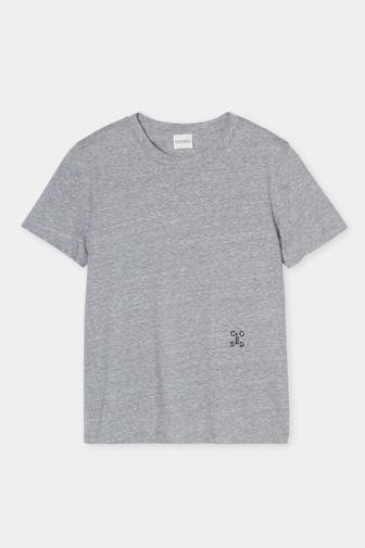CLOSED T-Shirt grau meliert