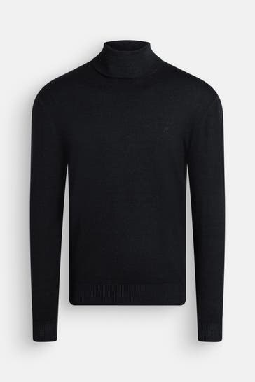 REPLAY Wollmix-Pullover schwarz