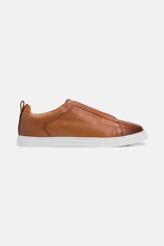 PRIME SHOES Sneaker 'Stefano' cognac