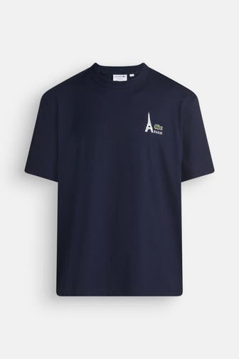 LACOSTE T-Shirt dunkelblau Unisex