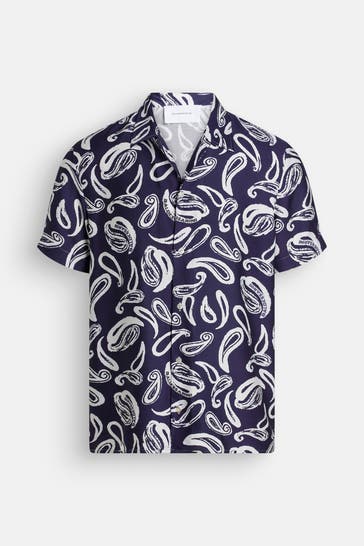 BALDESSARINI Kurzarmhemd mehrfarbig