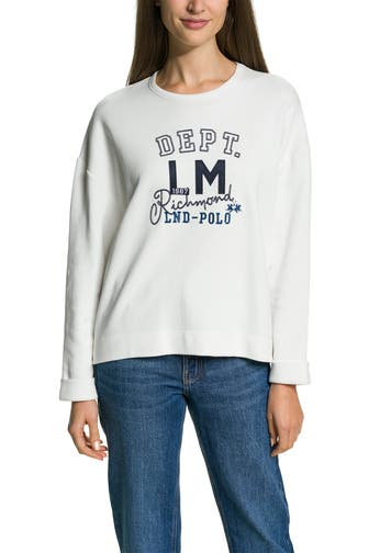 LA MARTINA Sweatshirt weiß