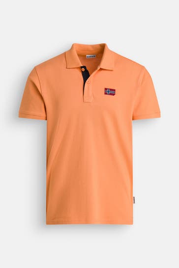 NAPAPIJRI Polo-Shirt 'Emira' pfirsich