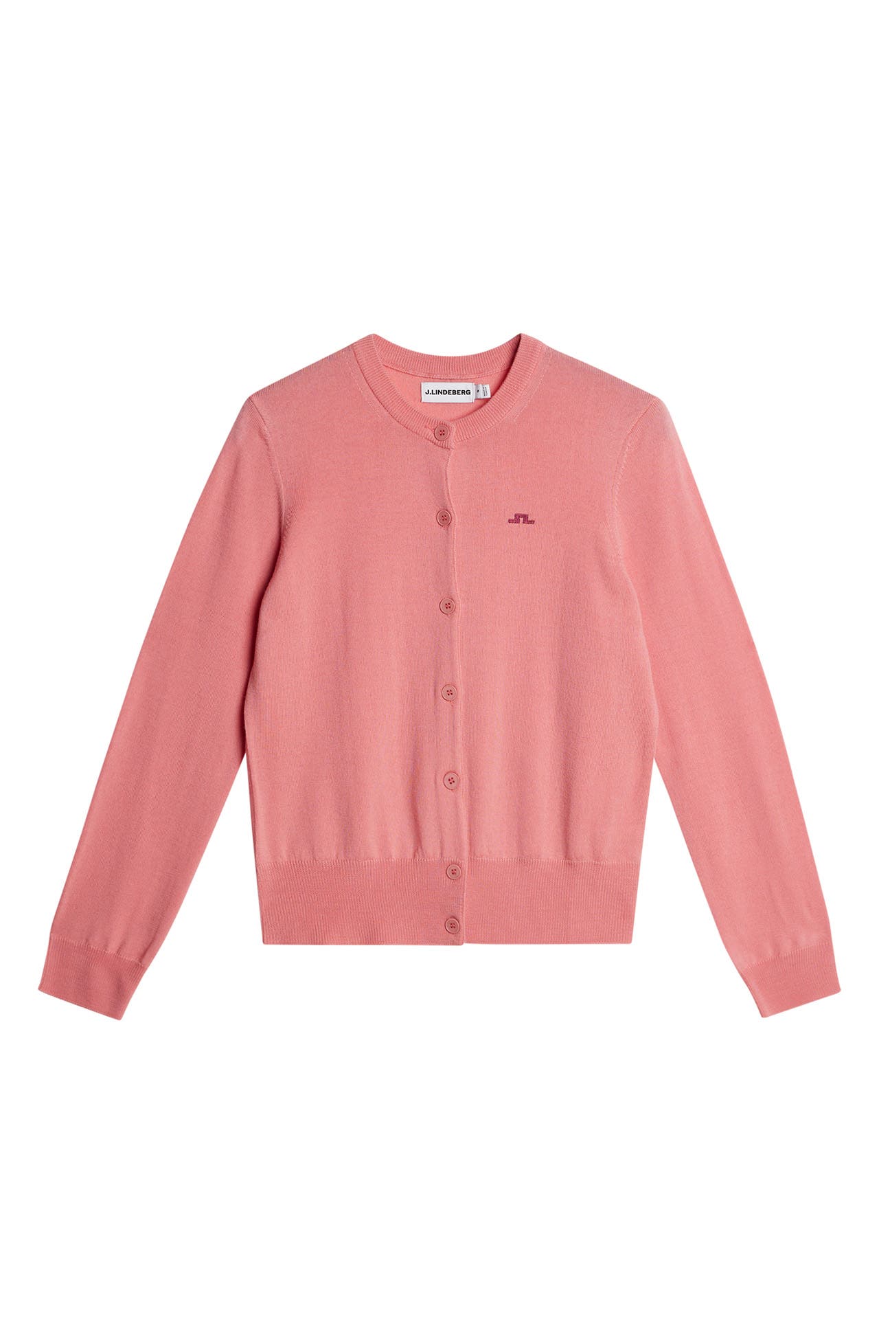 J.LINDEBERG SPORTSWEAR Woll-Cardigan 'Joanna' koralle, Bild 1
