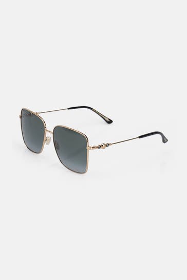 JIMMY CHOO Sonnenbrille gold