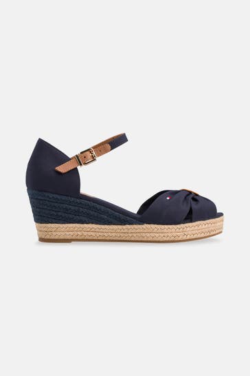TOMMY HILFIGER Wedges 'Elba' navy