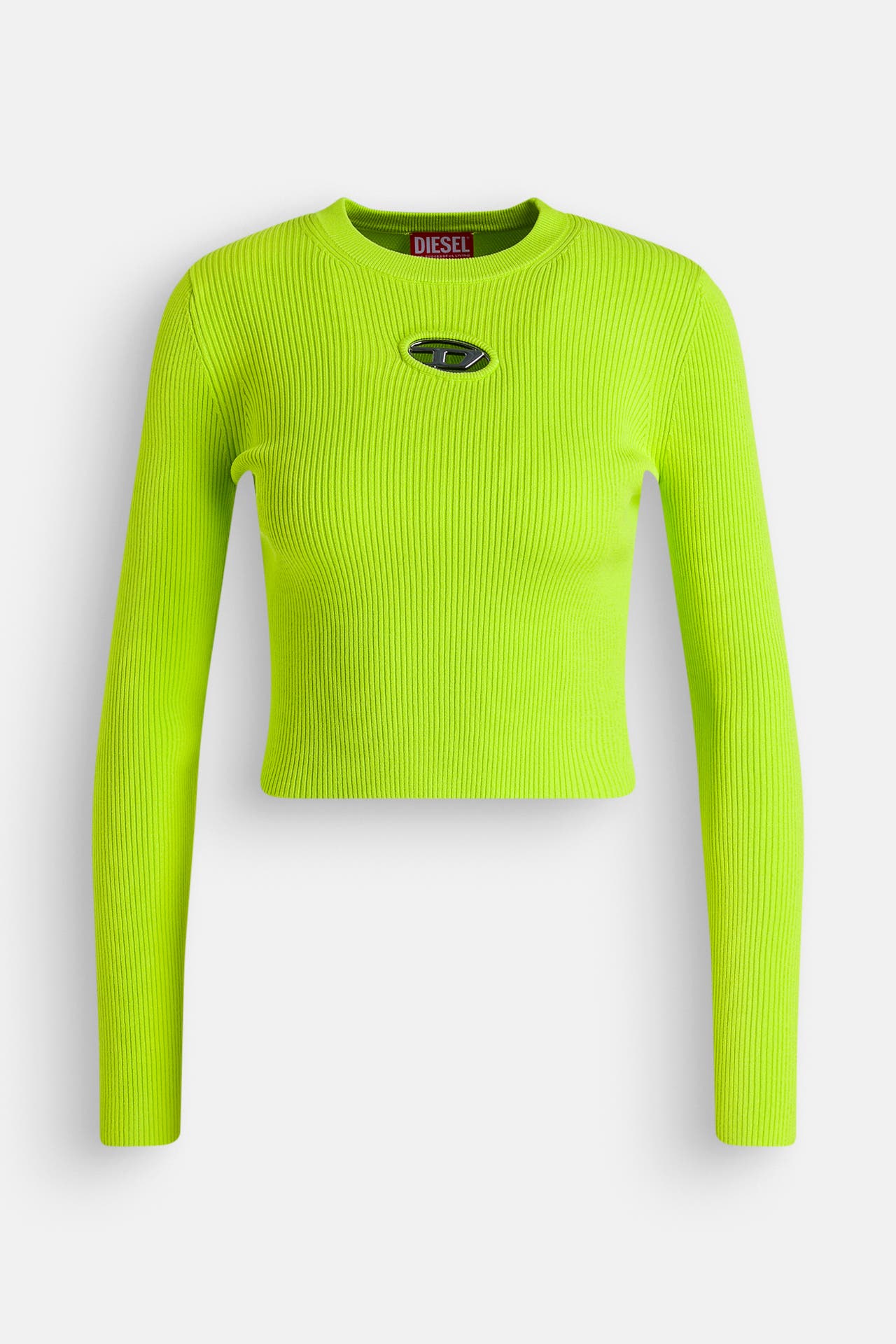 DIESEL Strickshirt 'Maglia' neongrün, Bild 1