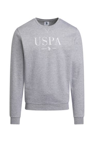 U.S. POLO ASSN. Sweatshirt grau