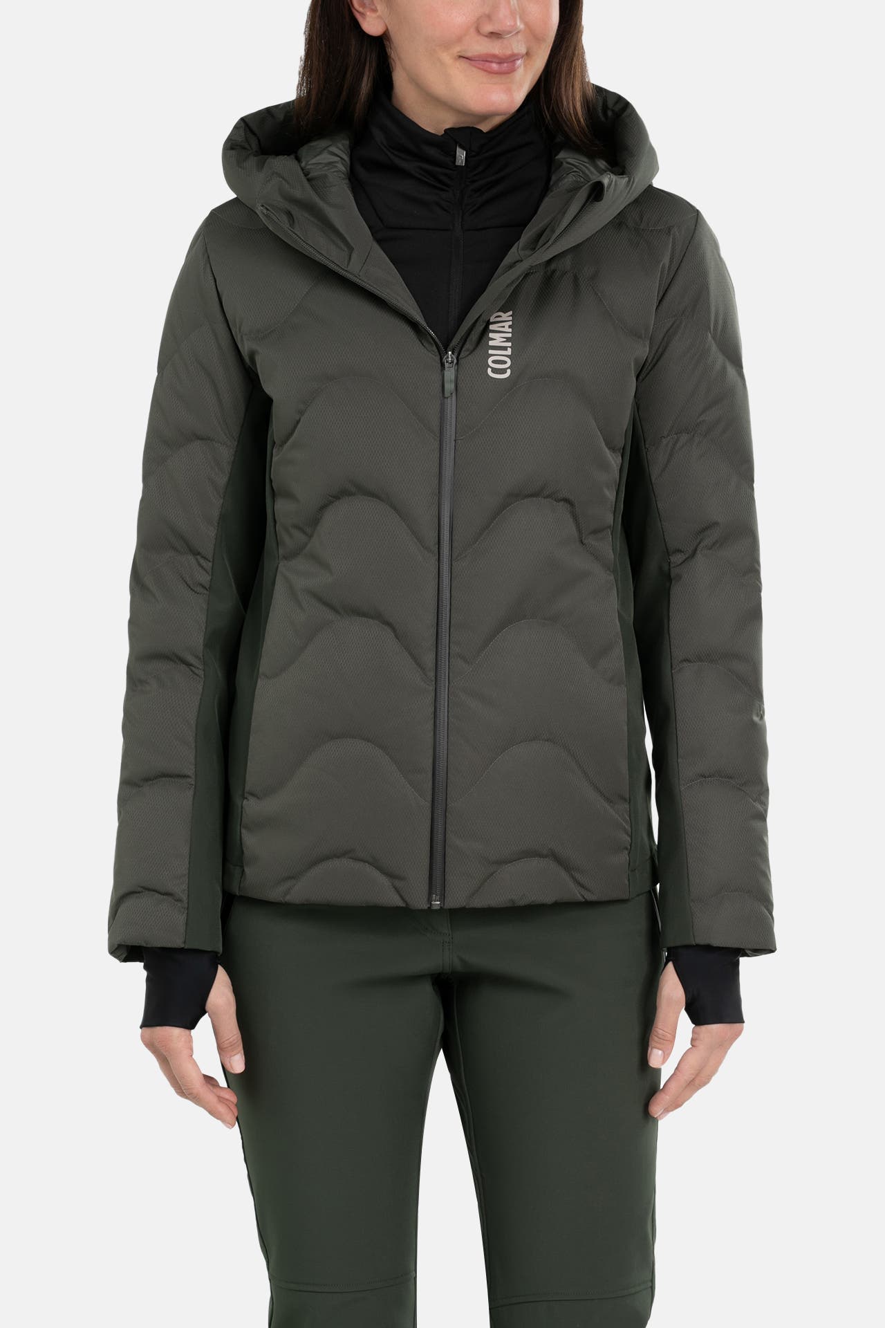 COLMAR Daunen-Skijacke oliv, Bild 1