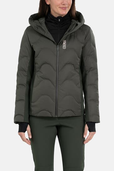 COLMAR Daunen-Skijacke oliv