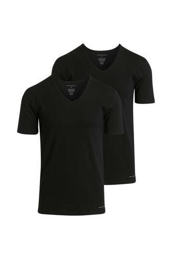 BALDESSARINI 2er-Pack T-Shirt schwarz