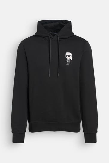 KARL LAGERFELD Hoodie schwarz