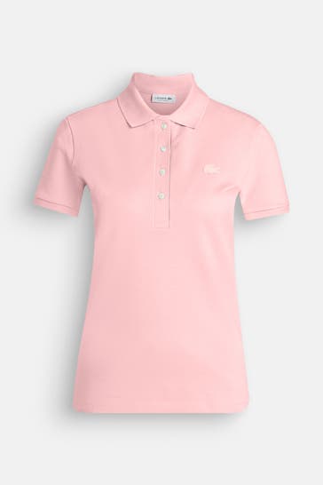 LACOSTE Polo-Shirt hellrosa