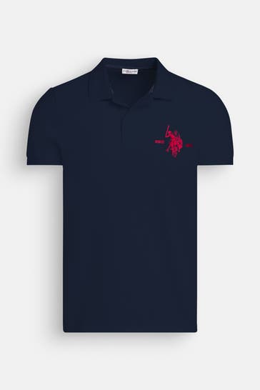 U.S. POLO ASSN. Polo-Shirt nachtblau