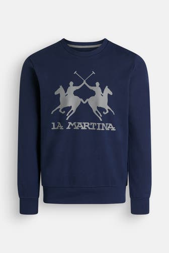 LA MARTINA Sweatshirt dunkelblau