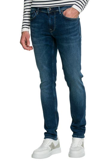 PEPE JEANS Jeans skinny dunkelblau