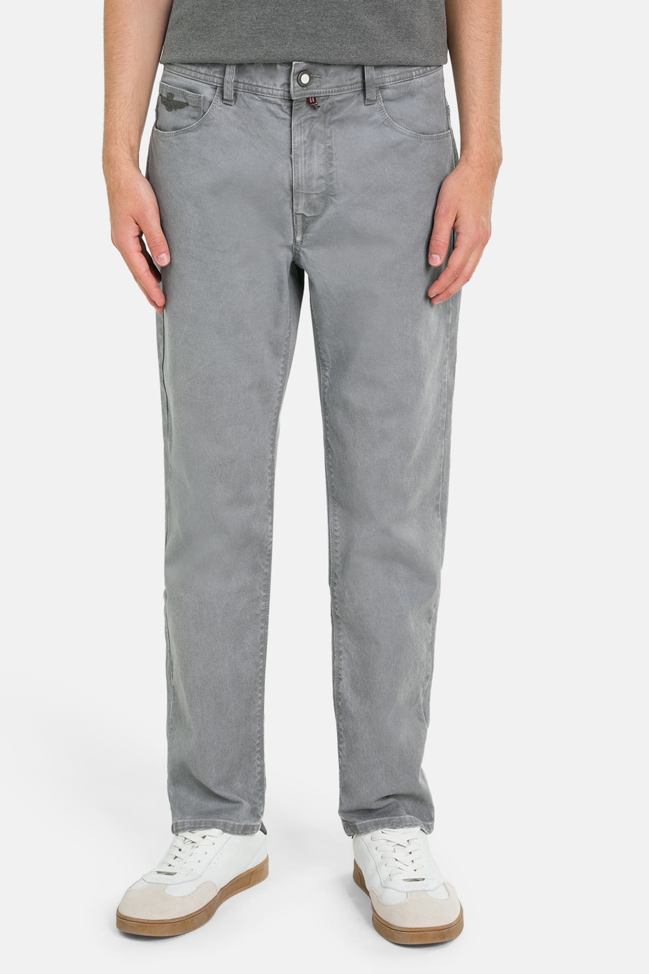 AERONAUTICA MILITARE Jeans straight hellgrau, Bild 1