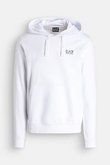 EA7 Hoodie weiß