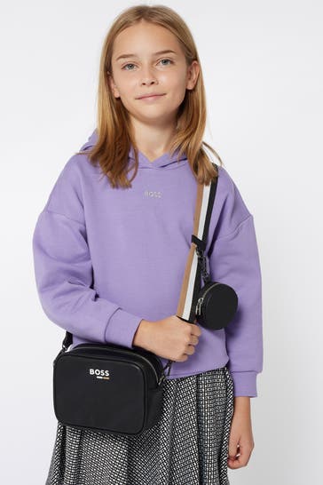 BOSS Hoodie helllila