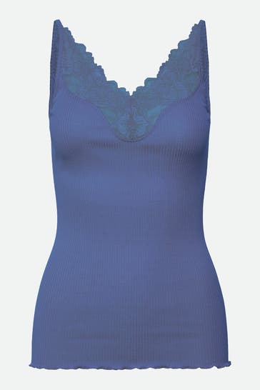 ROSEMUNDE Top 'Beatha' azurblau
