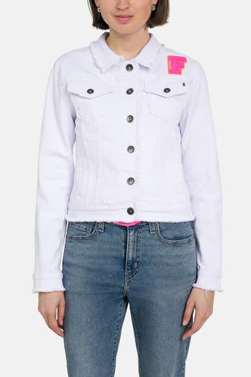 FRIEDA & FREDDIES NY Jeansjacke weiß