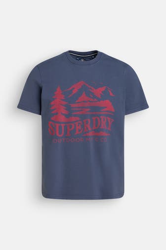 SUPERDRY T-Shirt dunkelblau