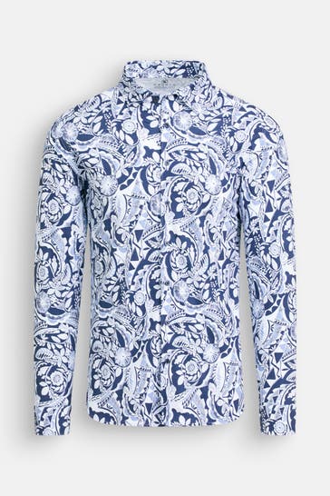 DESOTO Casual-Hemd Slim Fit