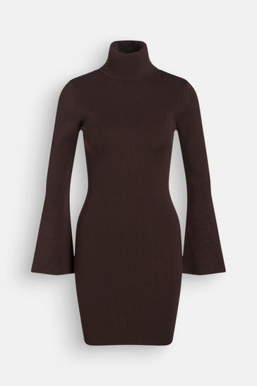 MICHAEL MICHAEL KORS Strick-Kleid braun