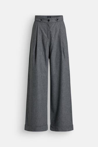 EMPORIO ARMANI Business-Hose grau