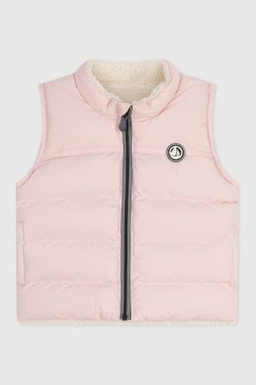 PETIT BATEAU Wendeweste 'Doudoune' rosé
