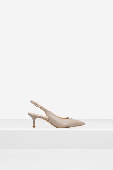 AIGNER Sling-Pumps 'Eva' greige