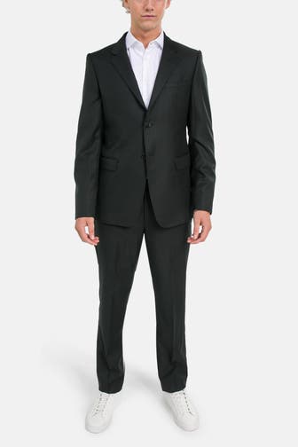 EMPORIO ARMANI Woll-Anzug schwarz