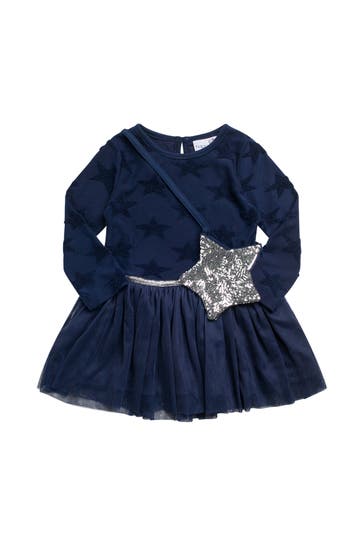HAPPY GIRLS Kleid navy