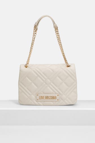 LOVE MOSCHINO Schultertasche 'Borsa' creme