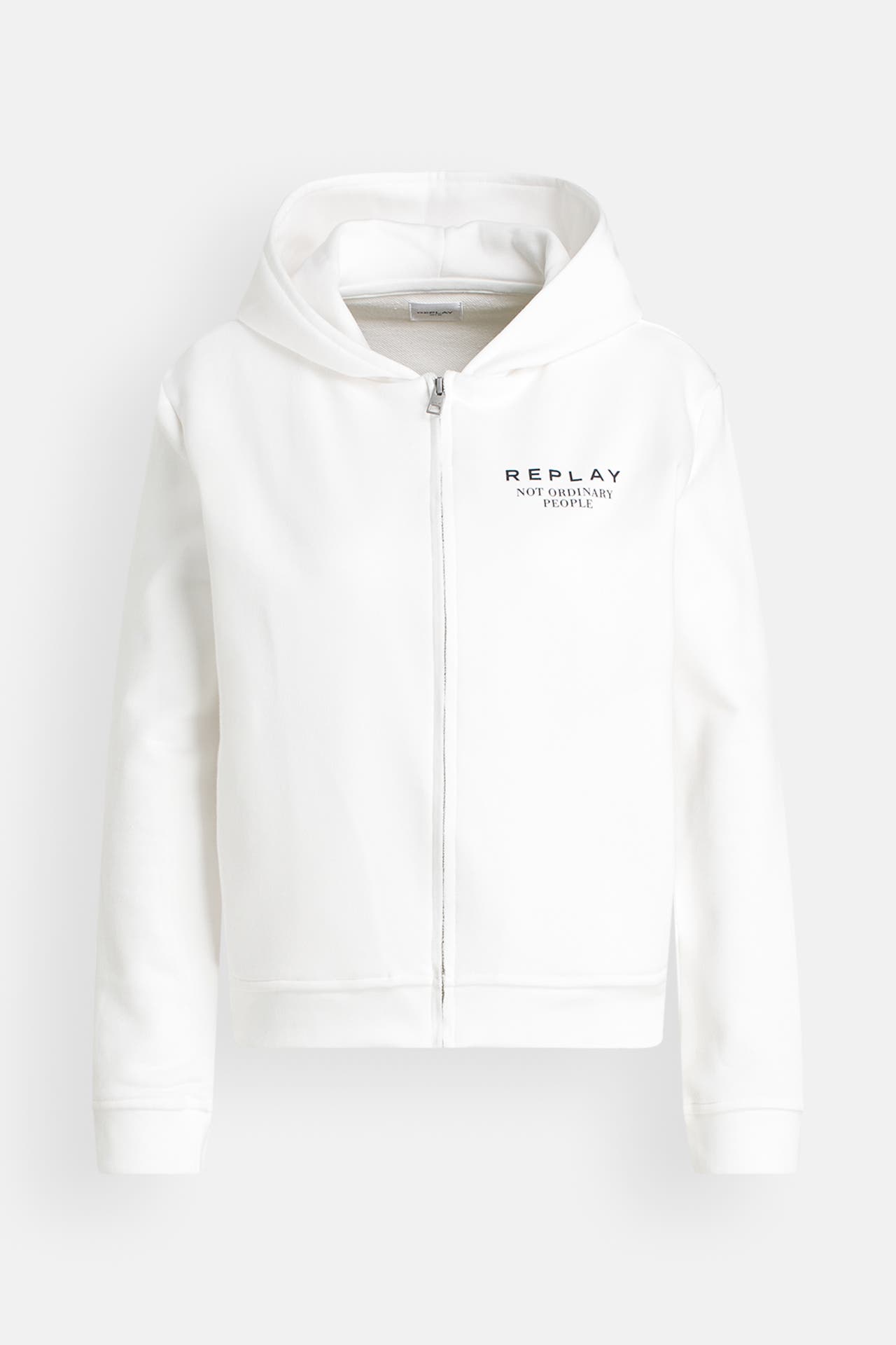 REPLAY Sweatjacke weiß, Bild 1