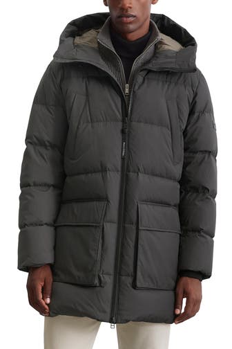 MARC O'POLO Steppmantel anthrazit