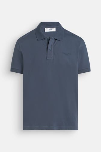 MARC O'POLO Polo-Shirt graublau Regular