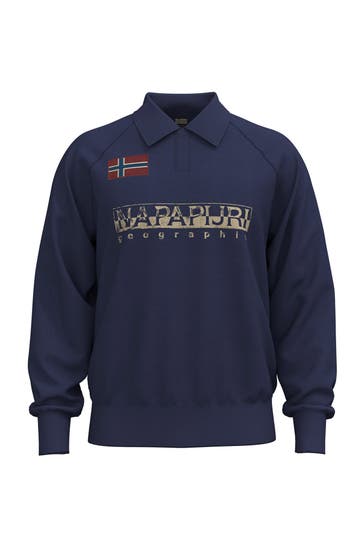 NAPAPIJRI 'Reflect' sweat shirt, dark blue